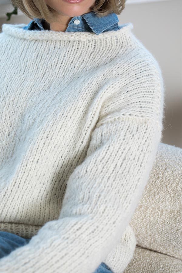 90-08 Gine chunky genser