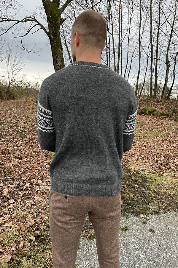 99-09e Cortina genser Unisex mørk grå