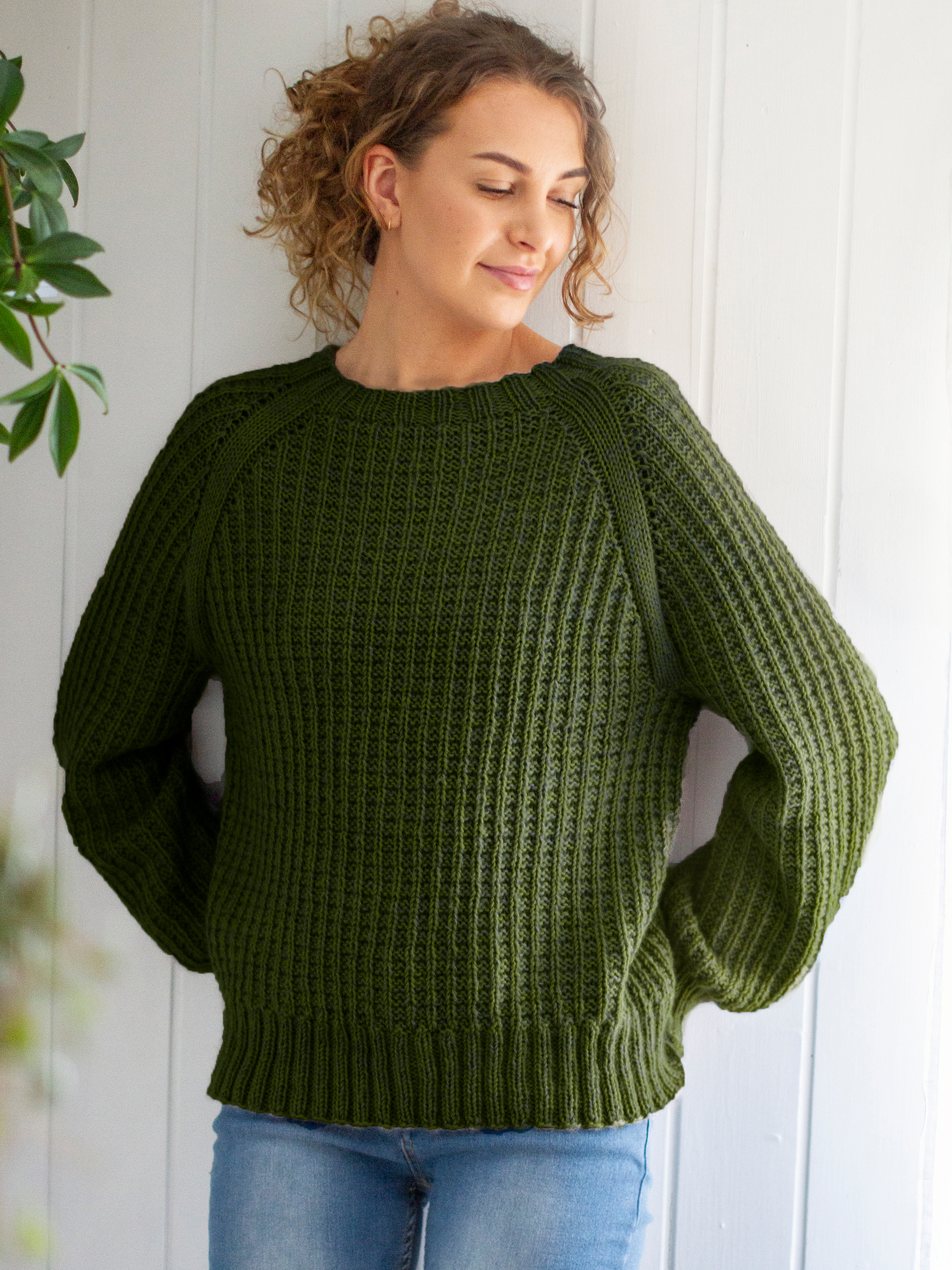 ØYENTRØST genser grønn