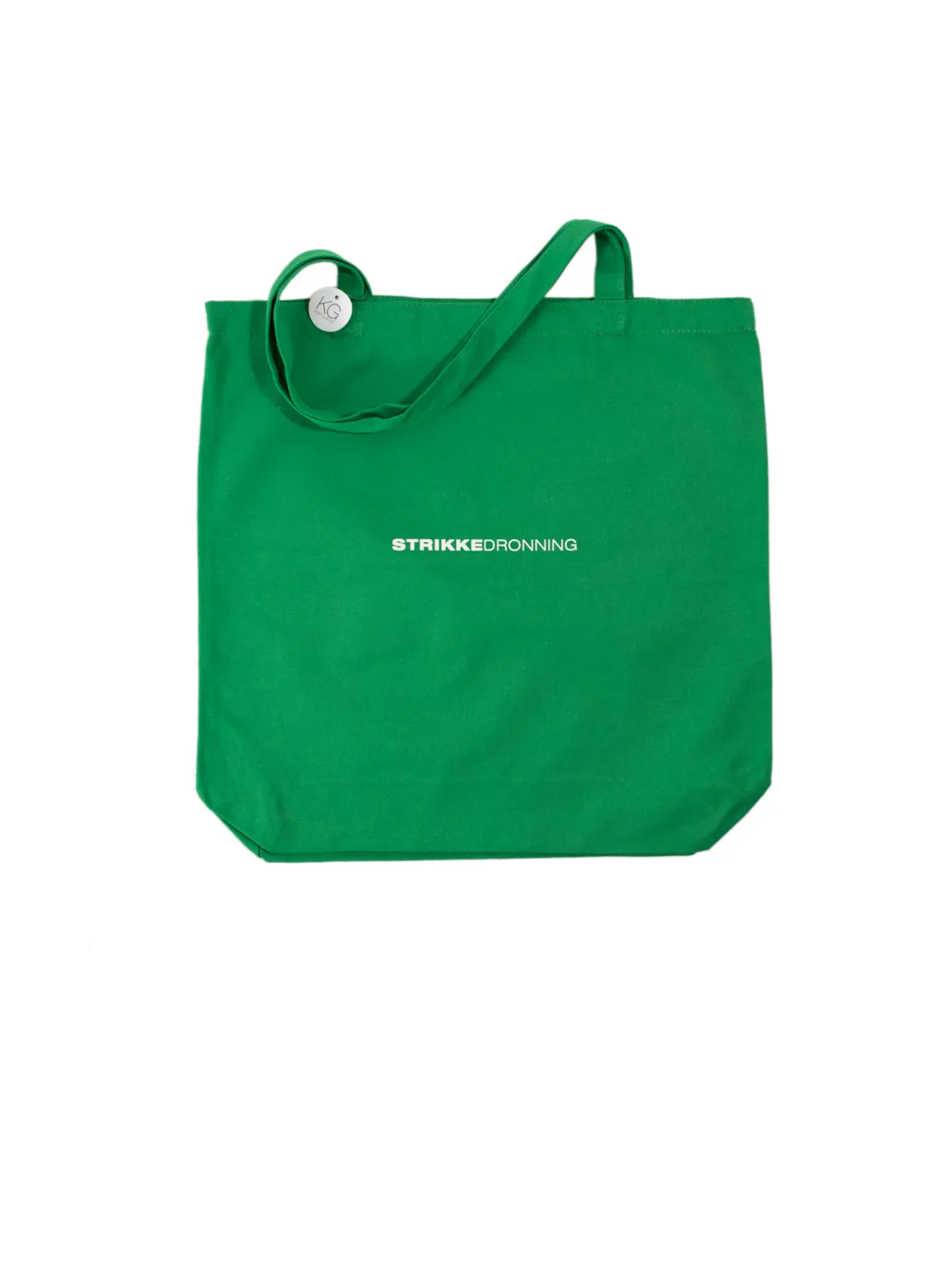 Strikkenett mørk grønn