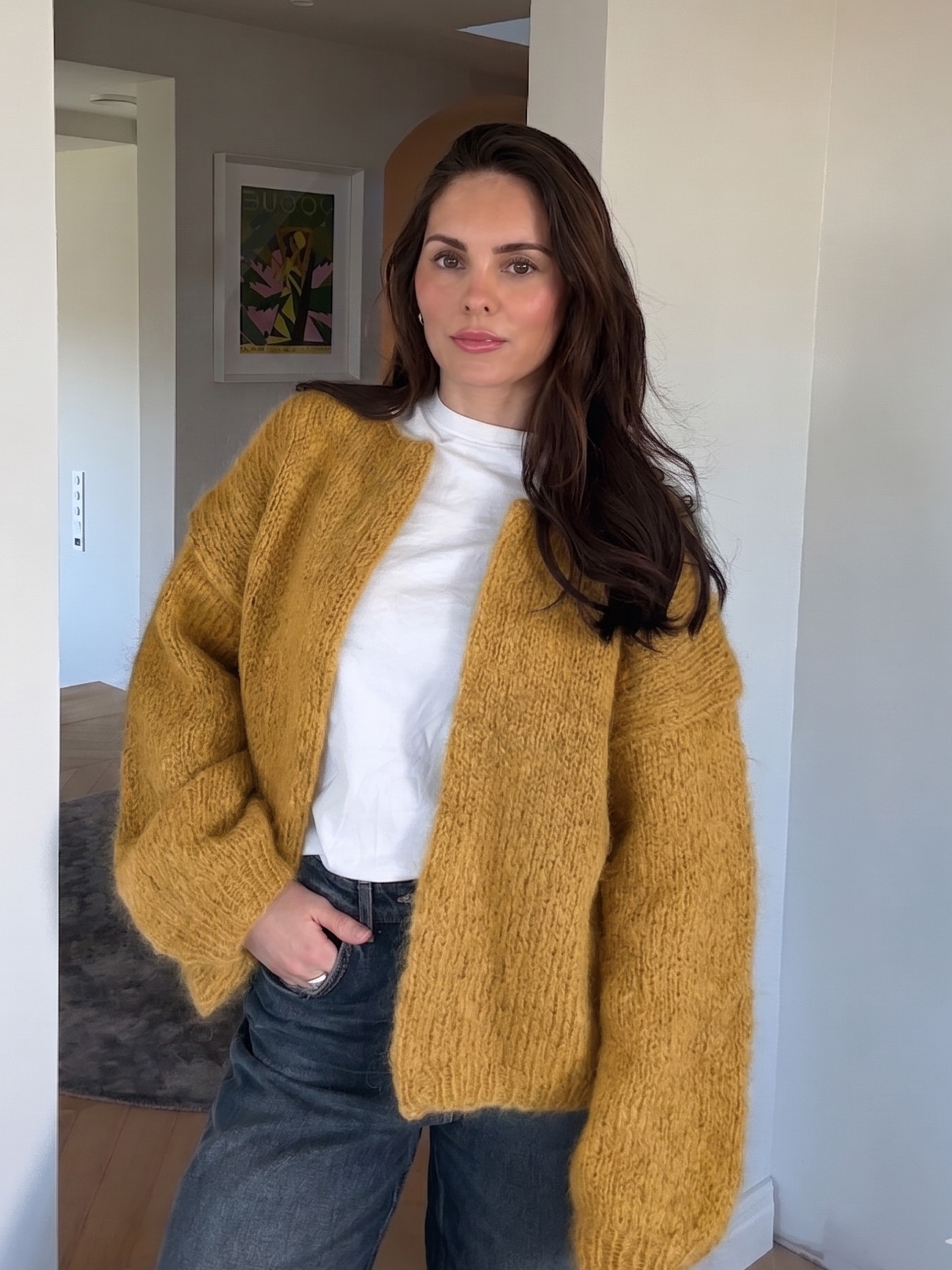 22-55f ADA cardigan