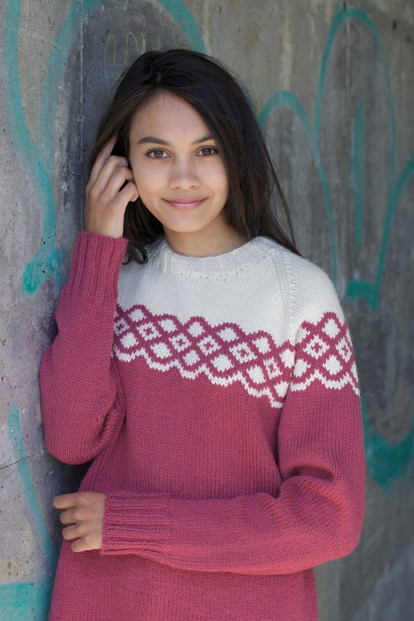 LEAH Bringebær rose