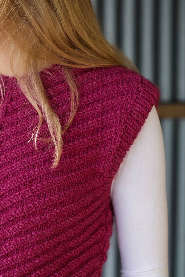 WENA VEST Mørk rosa