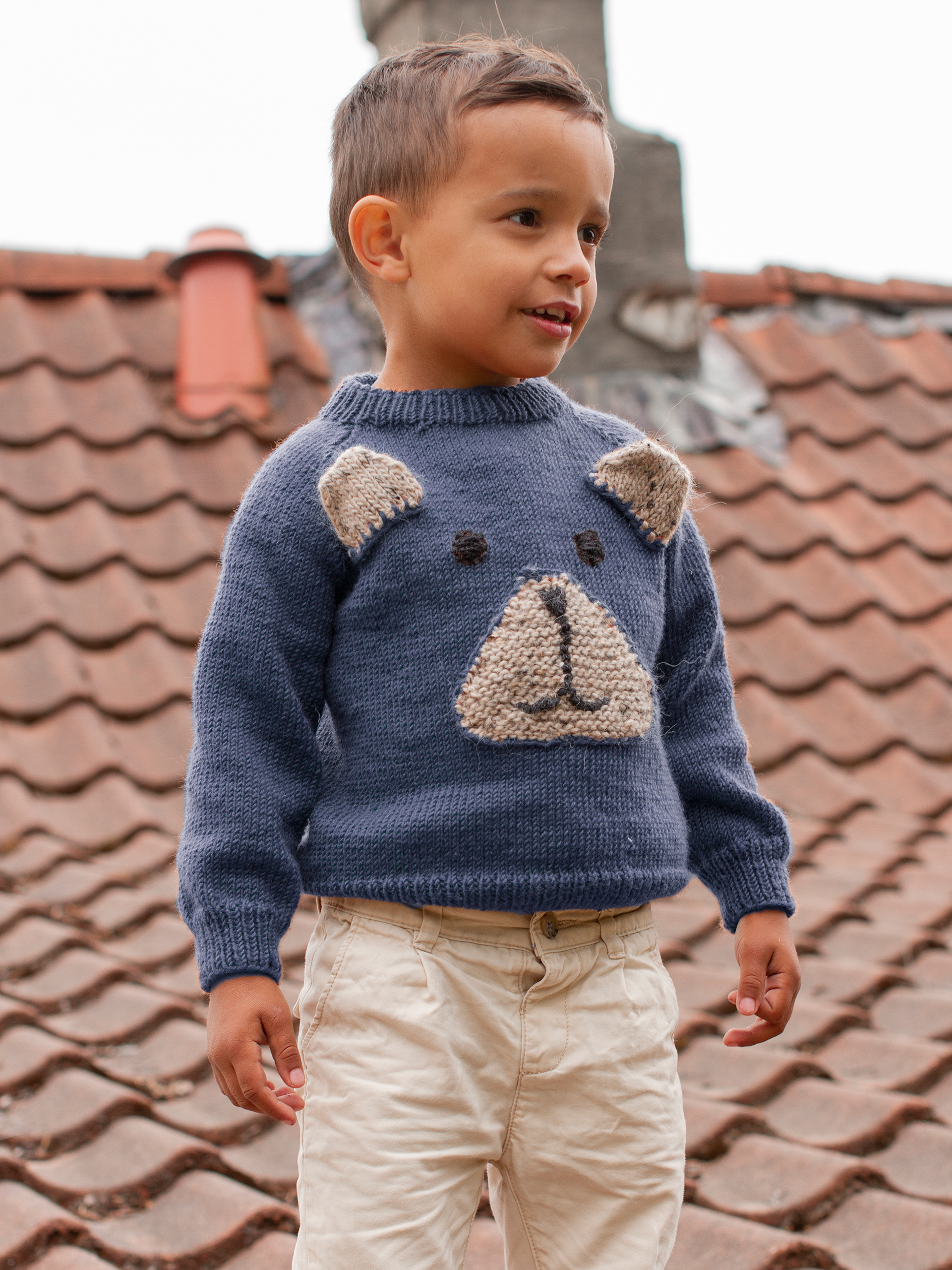 BJØRNAR genser denim