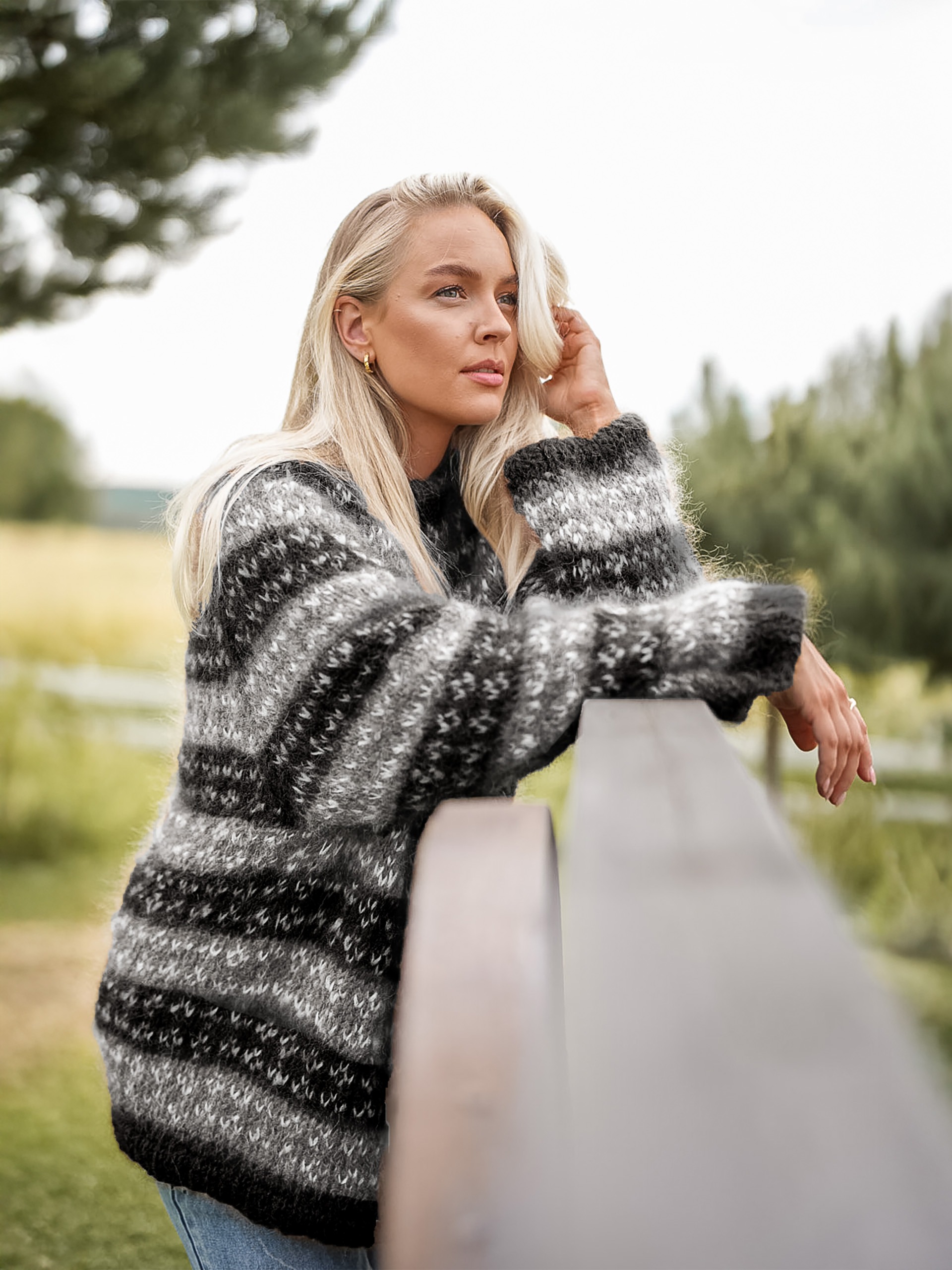 523V-01p Blome genser vol.2 sort