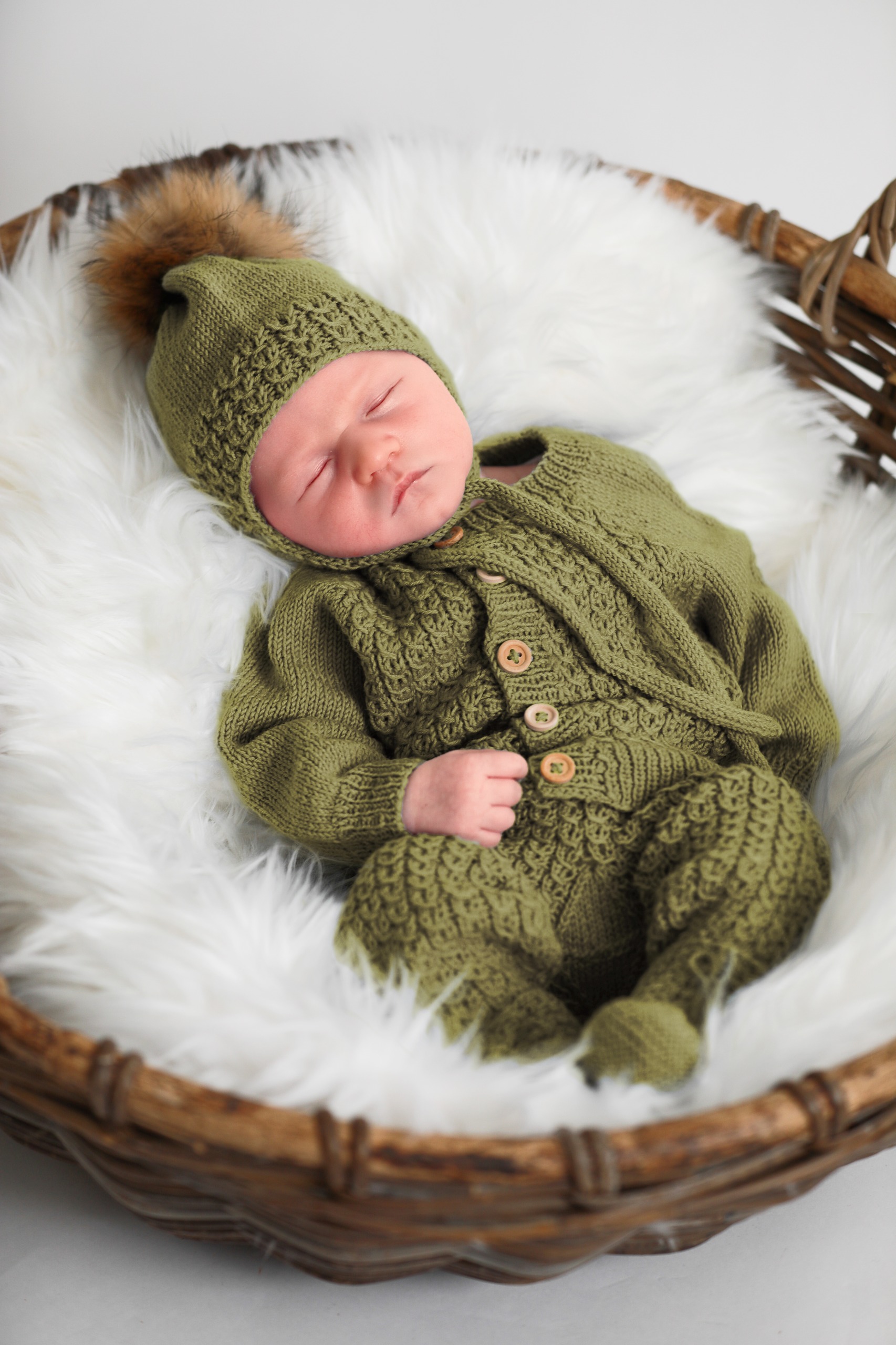 Bysse jakkesett oliven