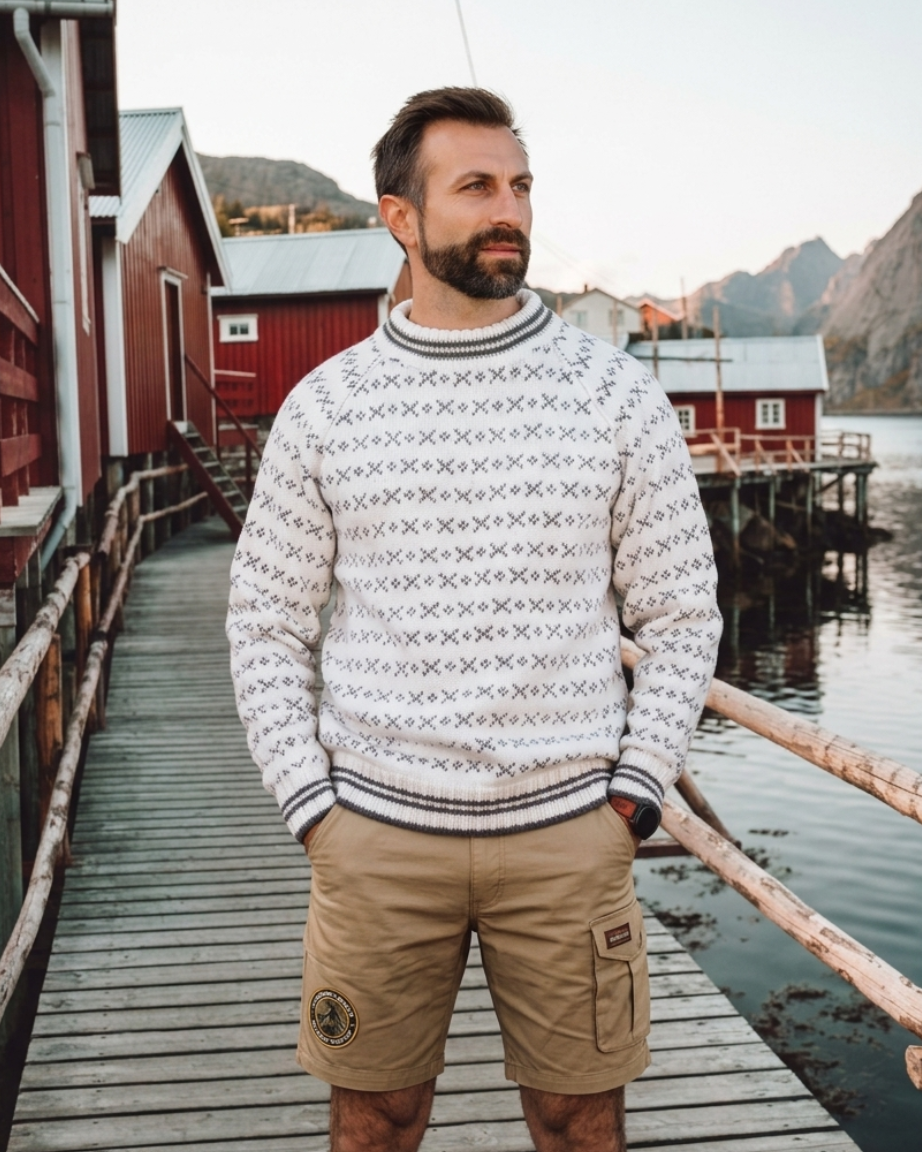 HUSAVIK Islender herre natur (Woolevo)