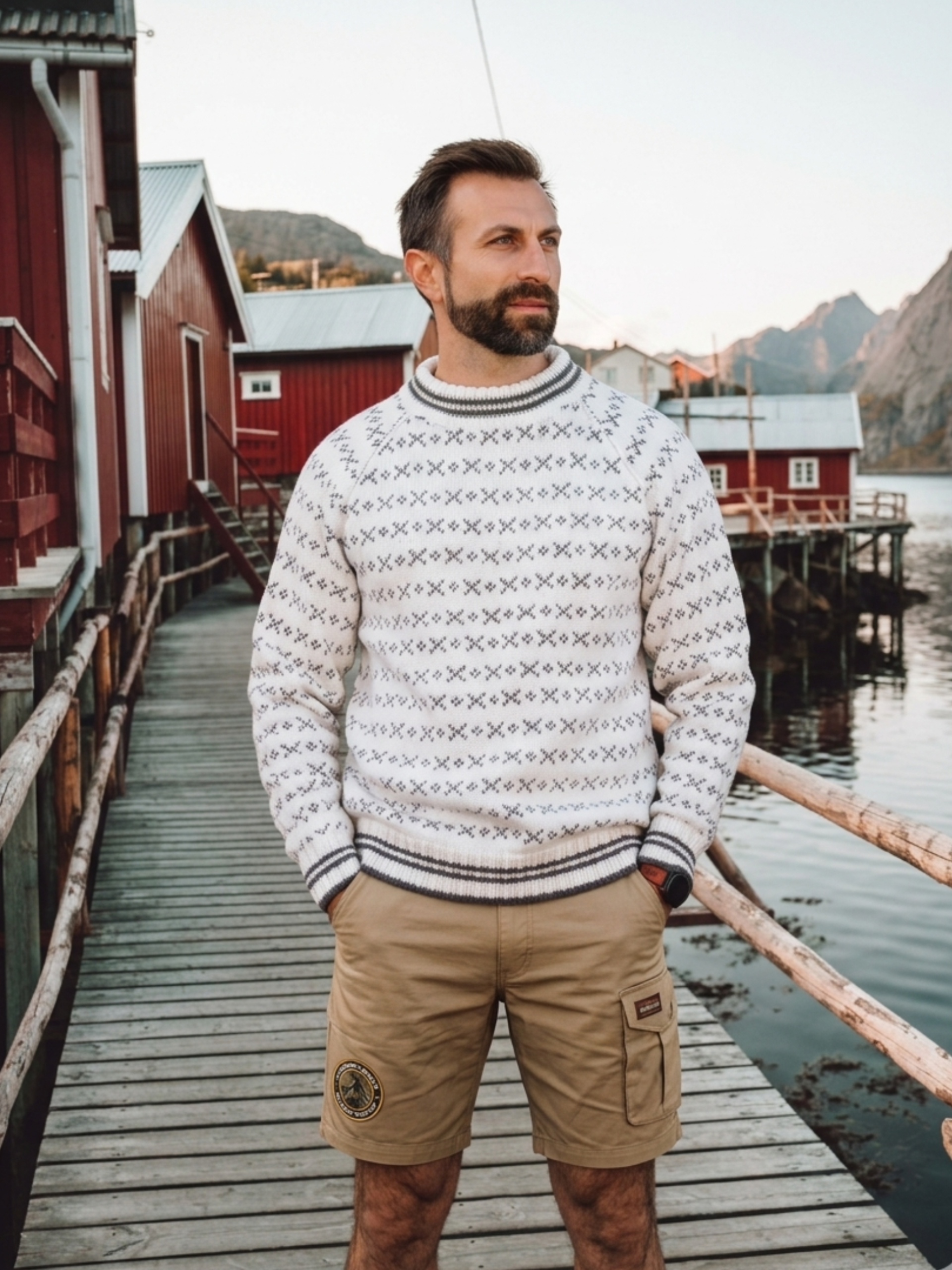 HUSAVIK Islender herre natur (Merinor)