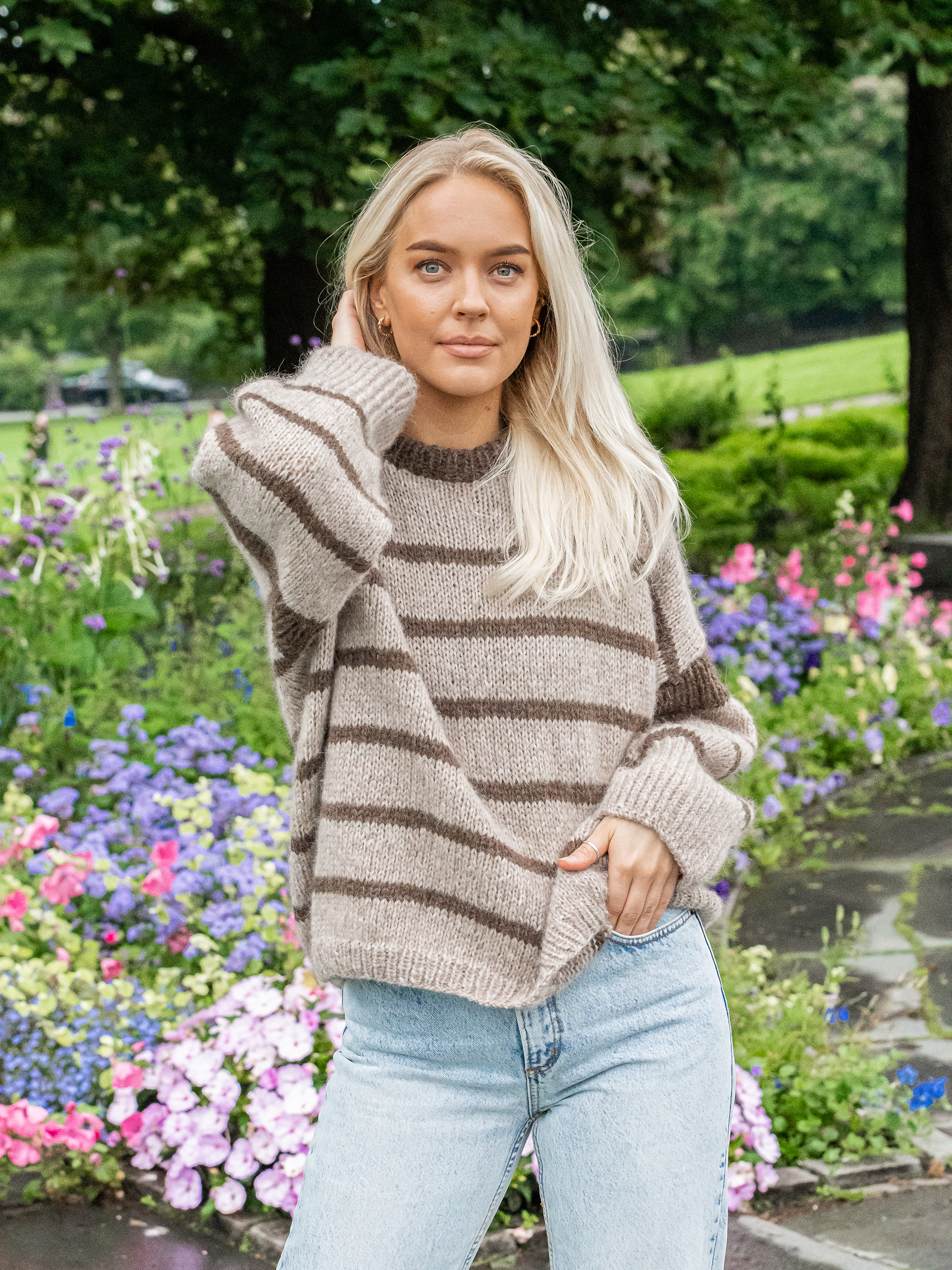 DESTINY DRIFT sweater beige brun