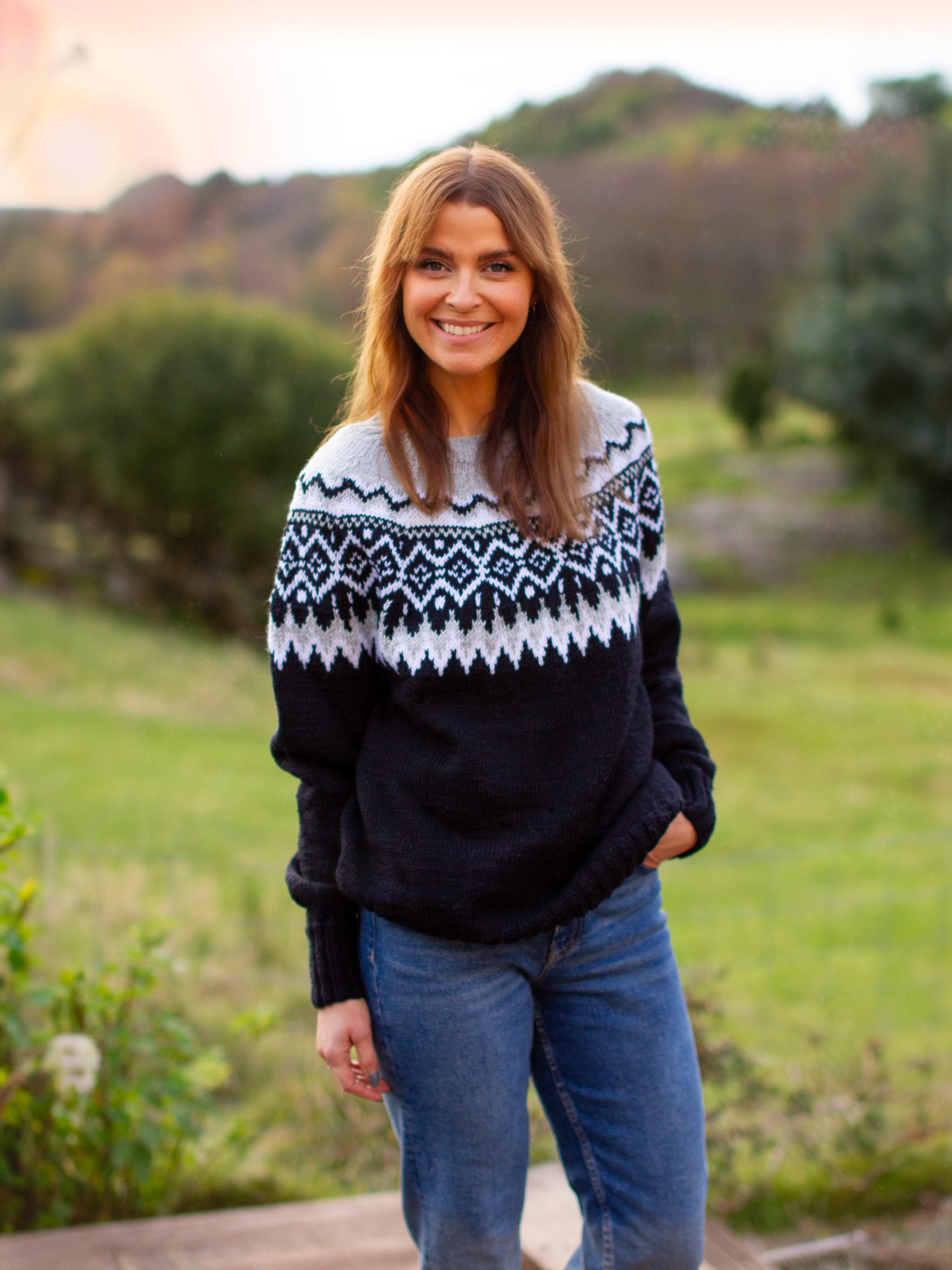 DRIV damegenser sort (Merinor)