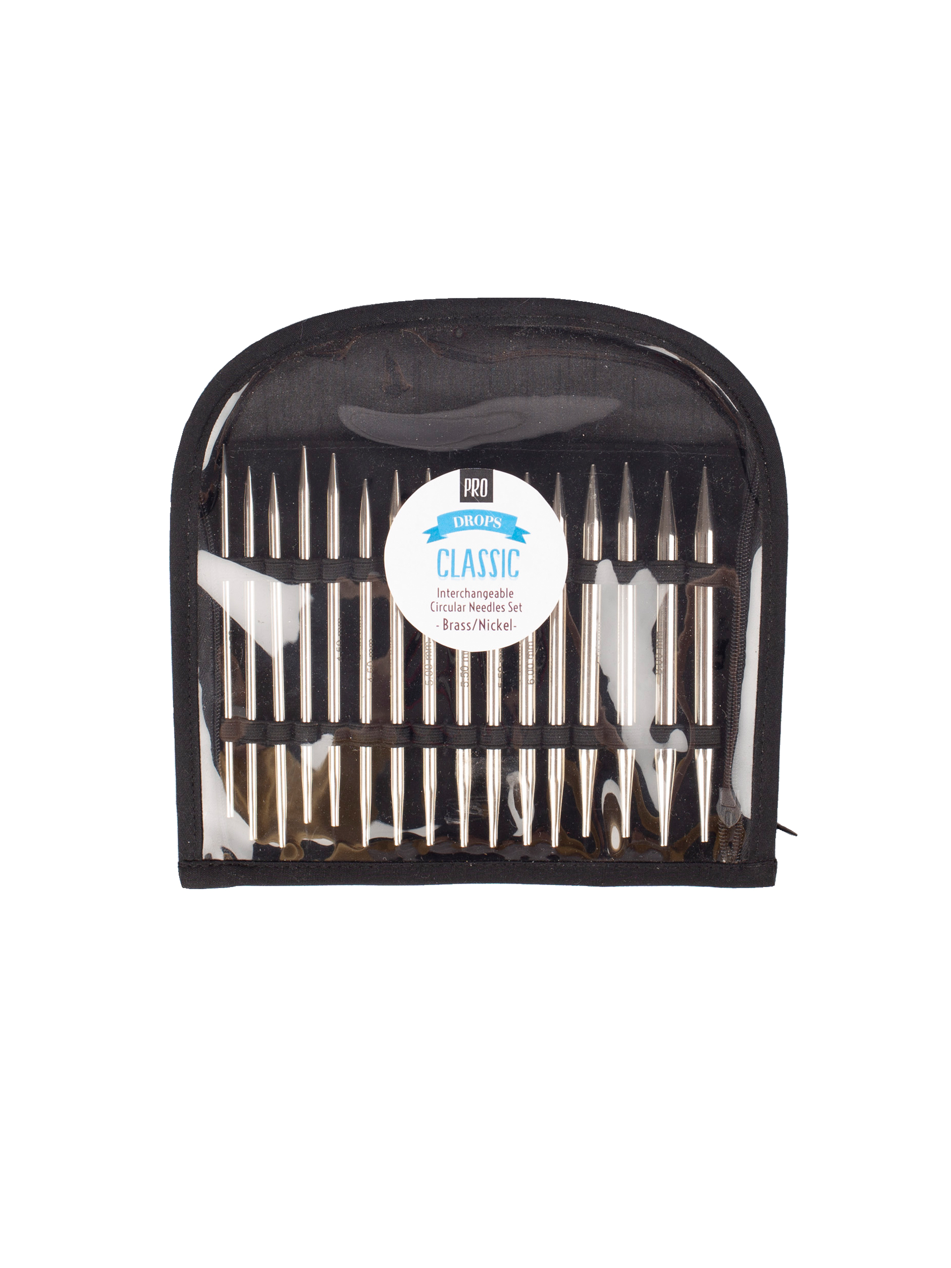 Rundpinne Sett - Messing