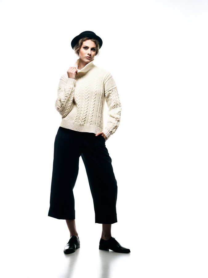 36-07 Genser med fletter