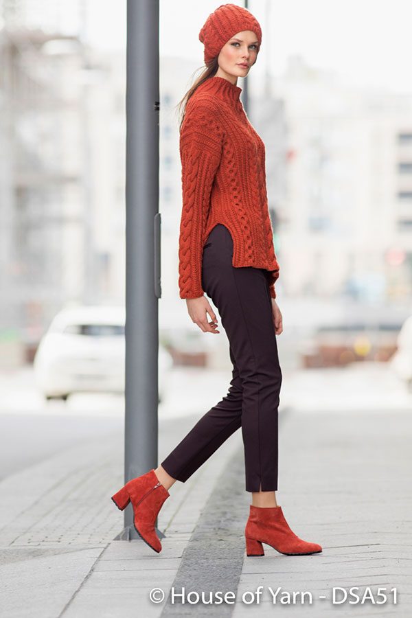 51-05 Hanna Flettegenser - Oransje