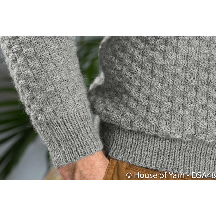 48-13 Sølvgran Genser