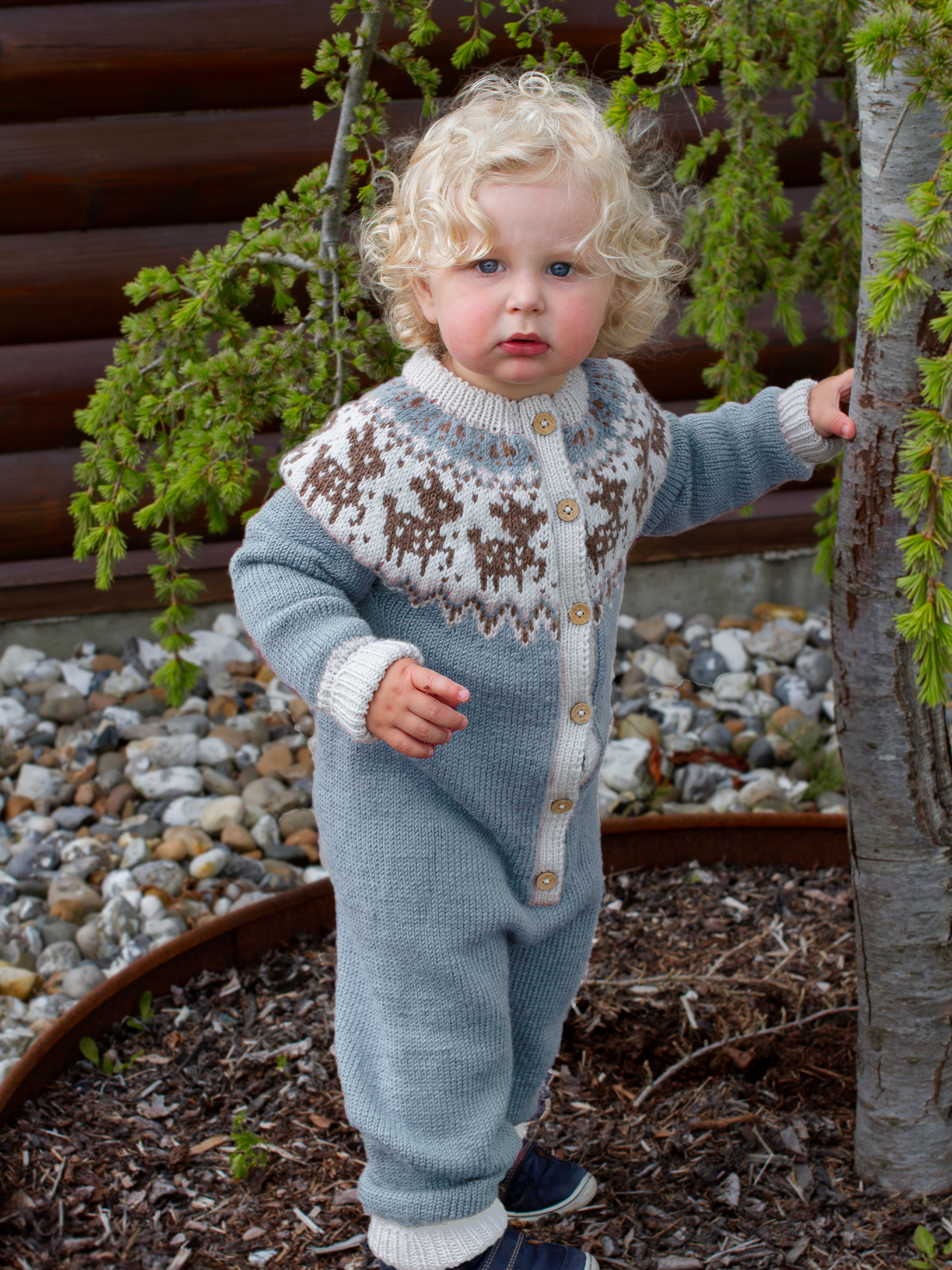 FAUNA heldress lys petrol