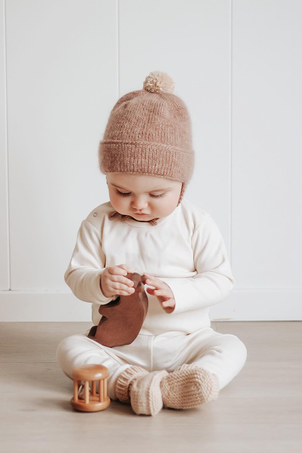 HØSTLUA MOHAIR peach