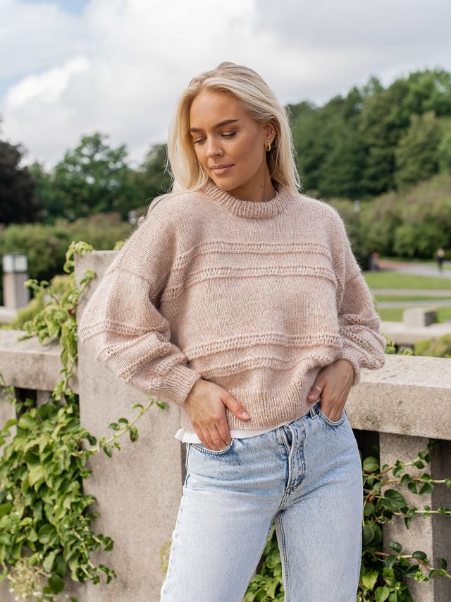 INNER RADIANCE sweater rosa sand