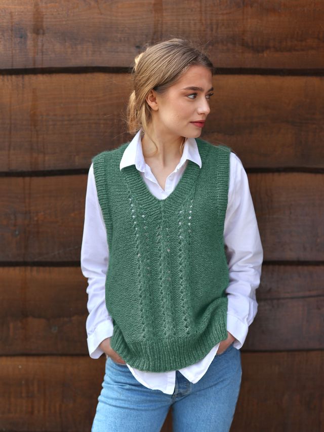 EAST vest jadegrønn