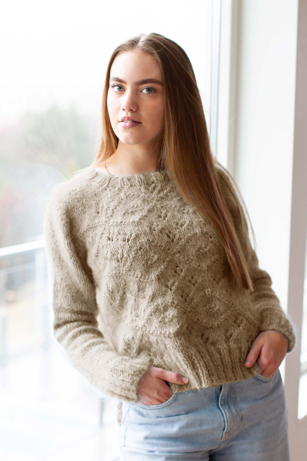 Johanna genser beige