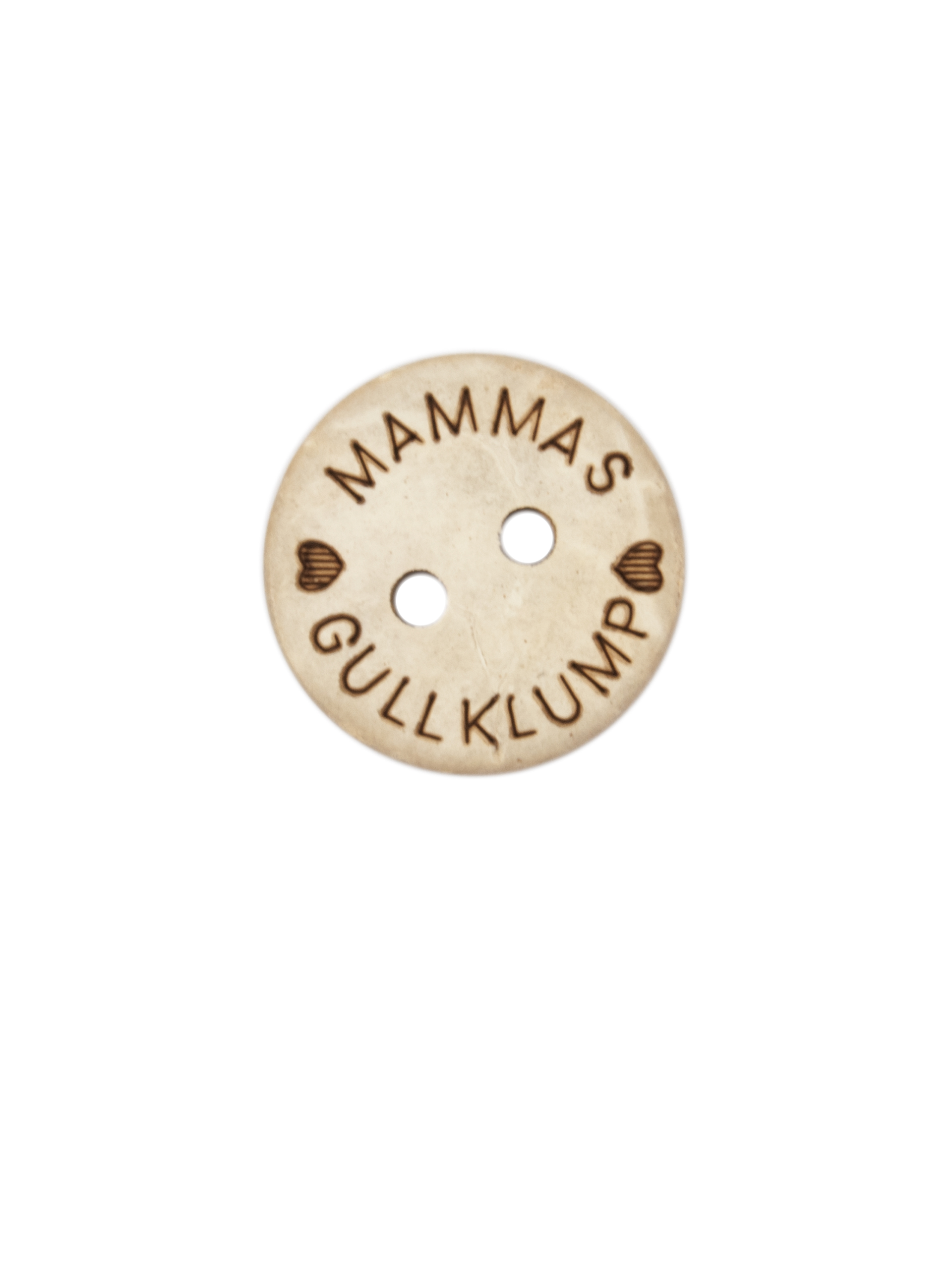 Knapp Mammas Gullklump 15mm