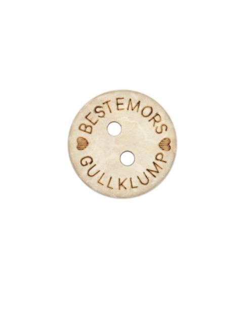 Knapp Bestemors Gullklump 15mm