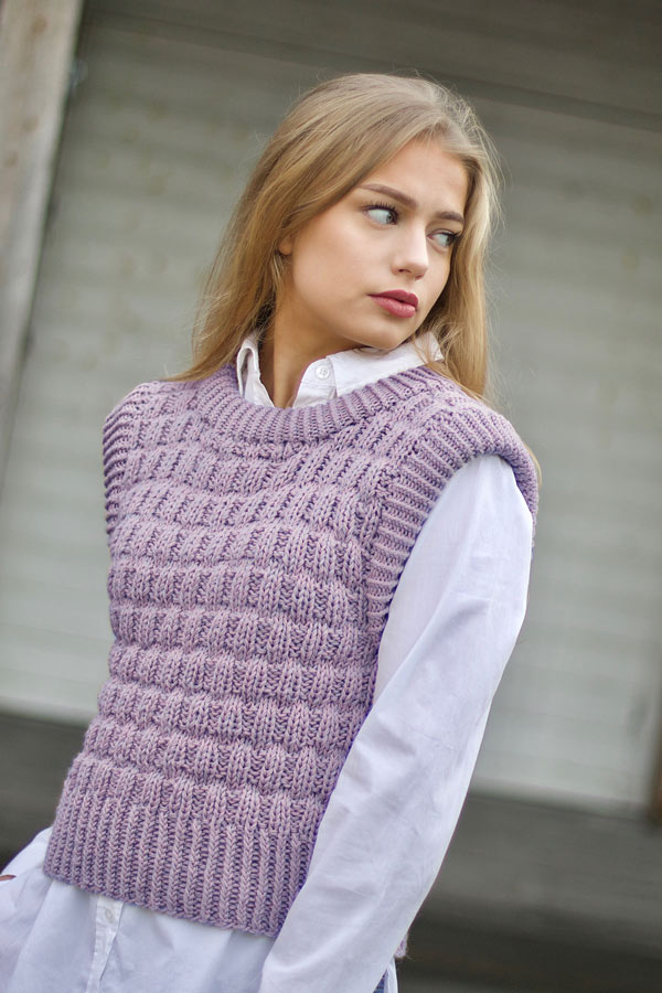 KRAKK VEST lys lilla