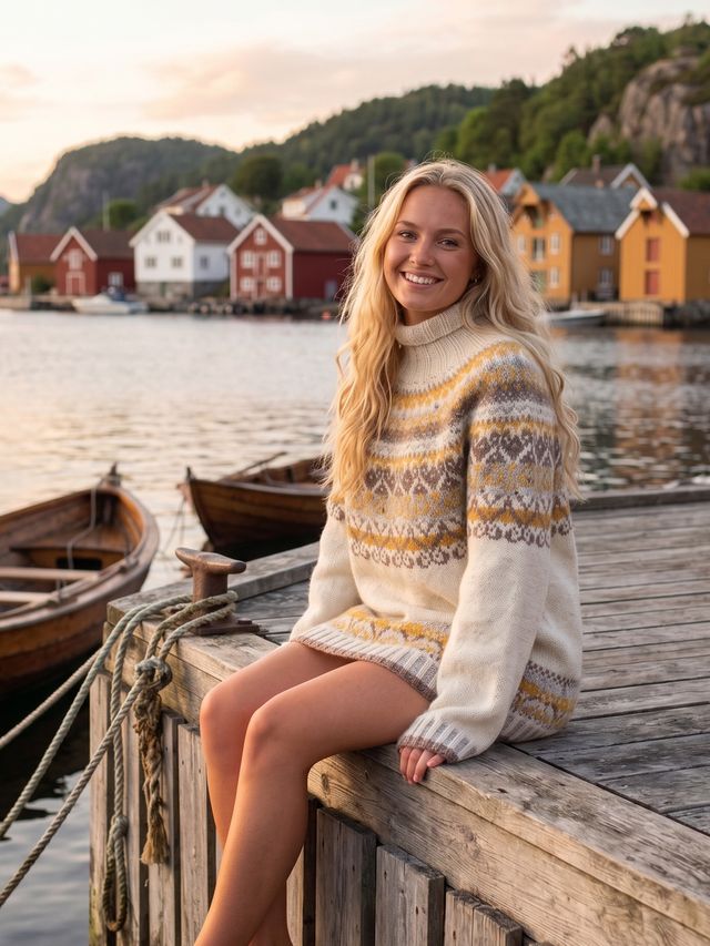 521K-16a LAVVU genser dame