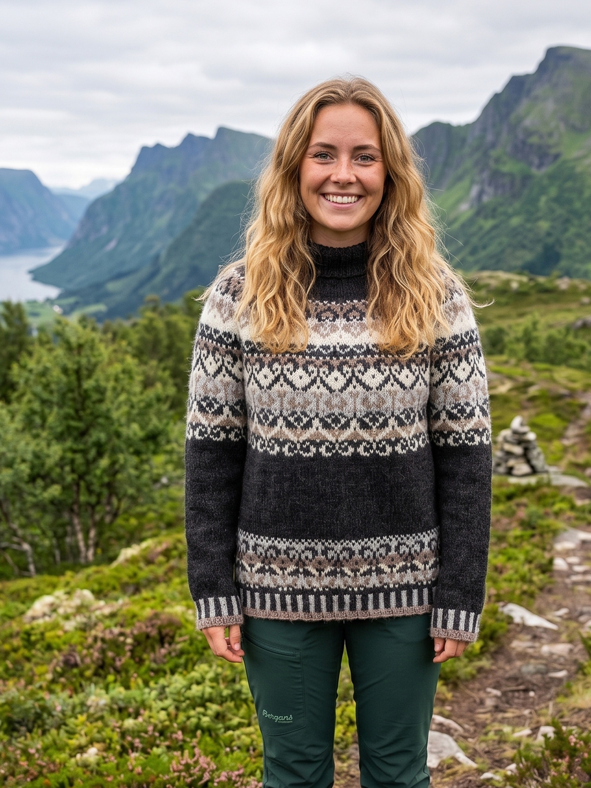 521K-16d LAVVU genser dame