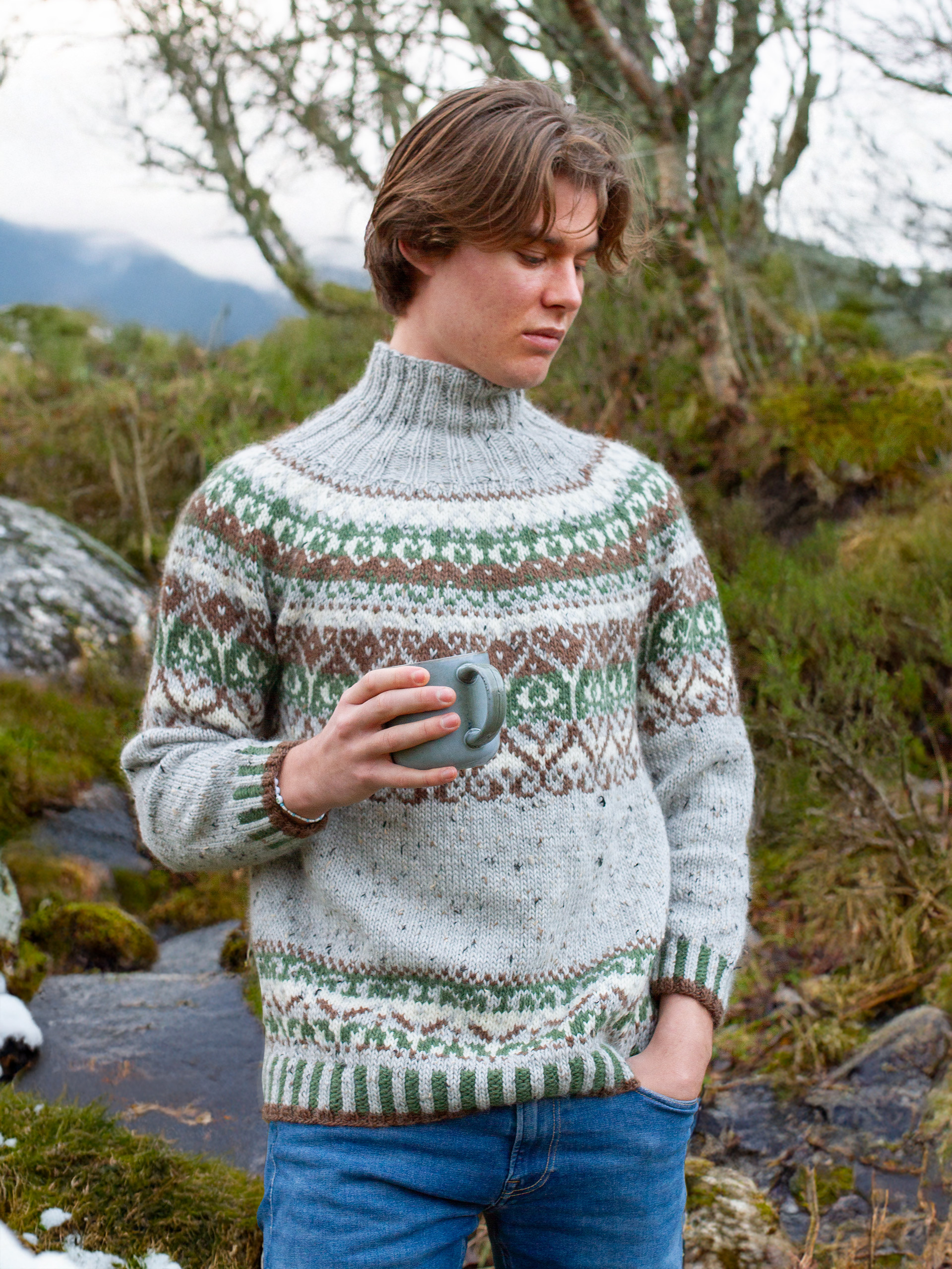 521K-15a LAVVU genser herre