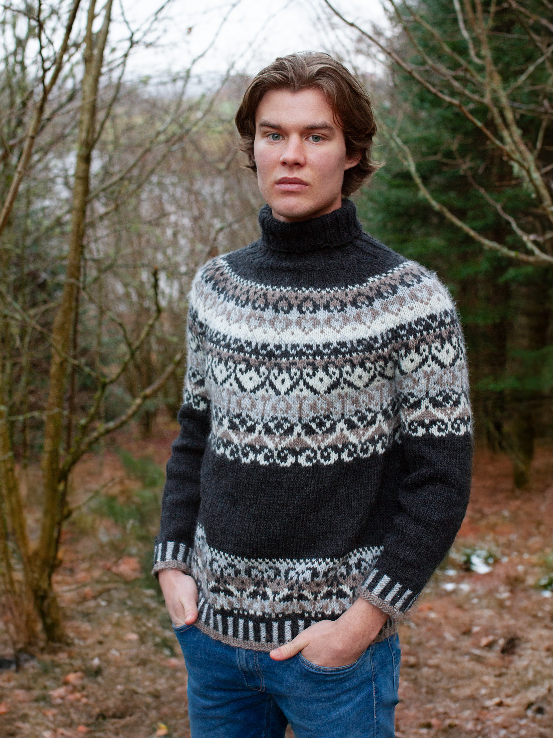 521K-15c LAVVU genser herre