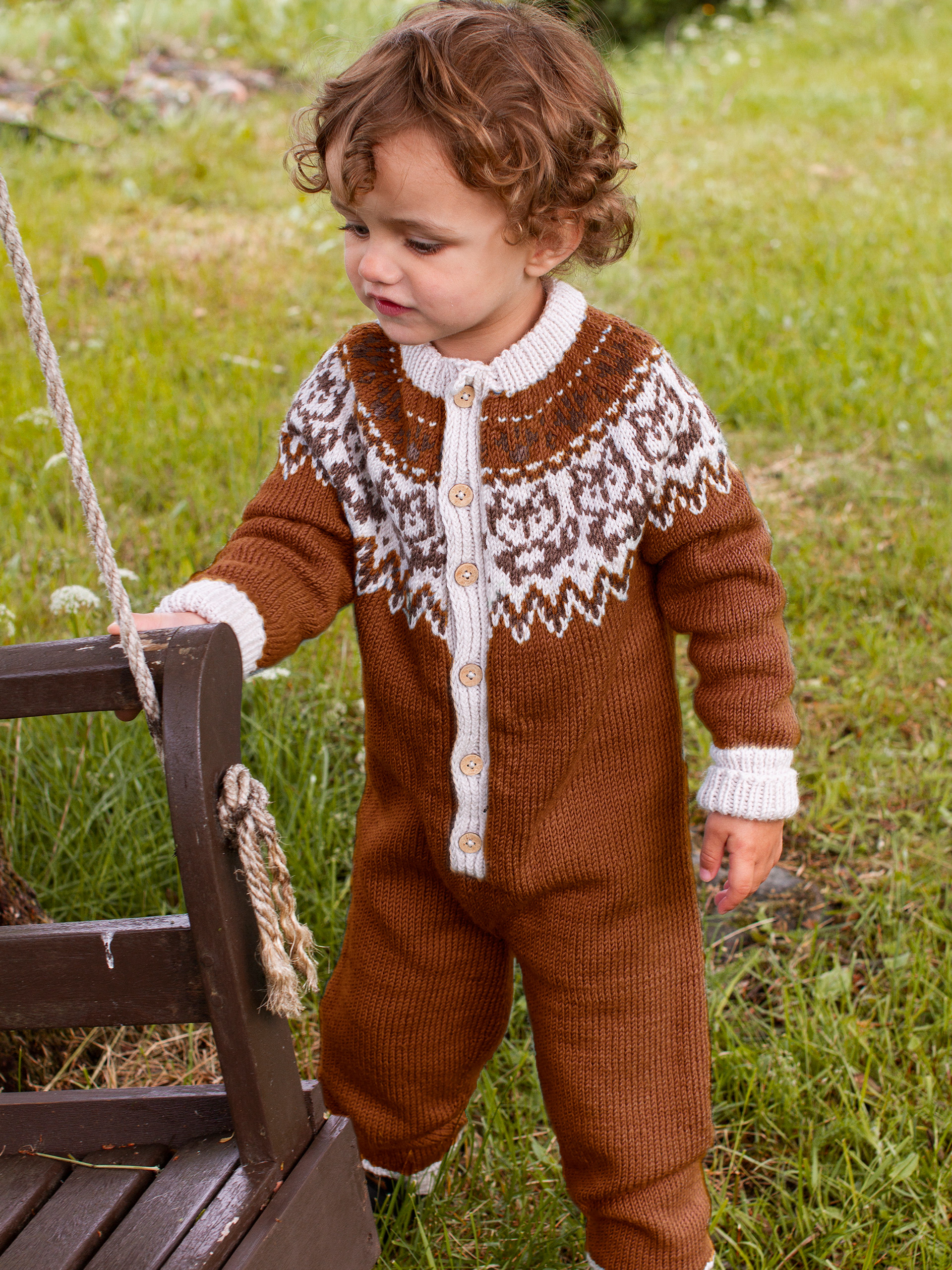 LURING heldress rustbrun