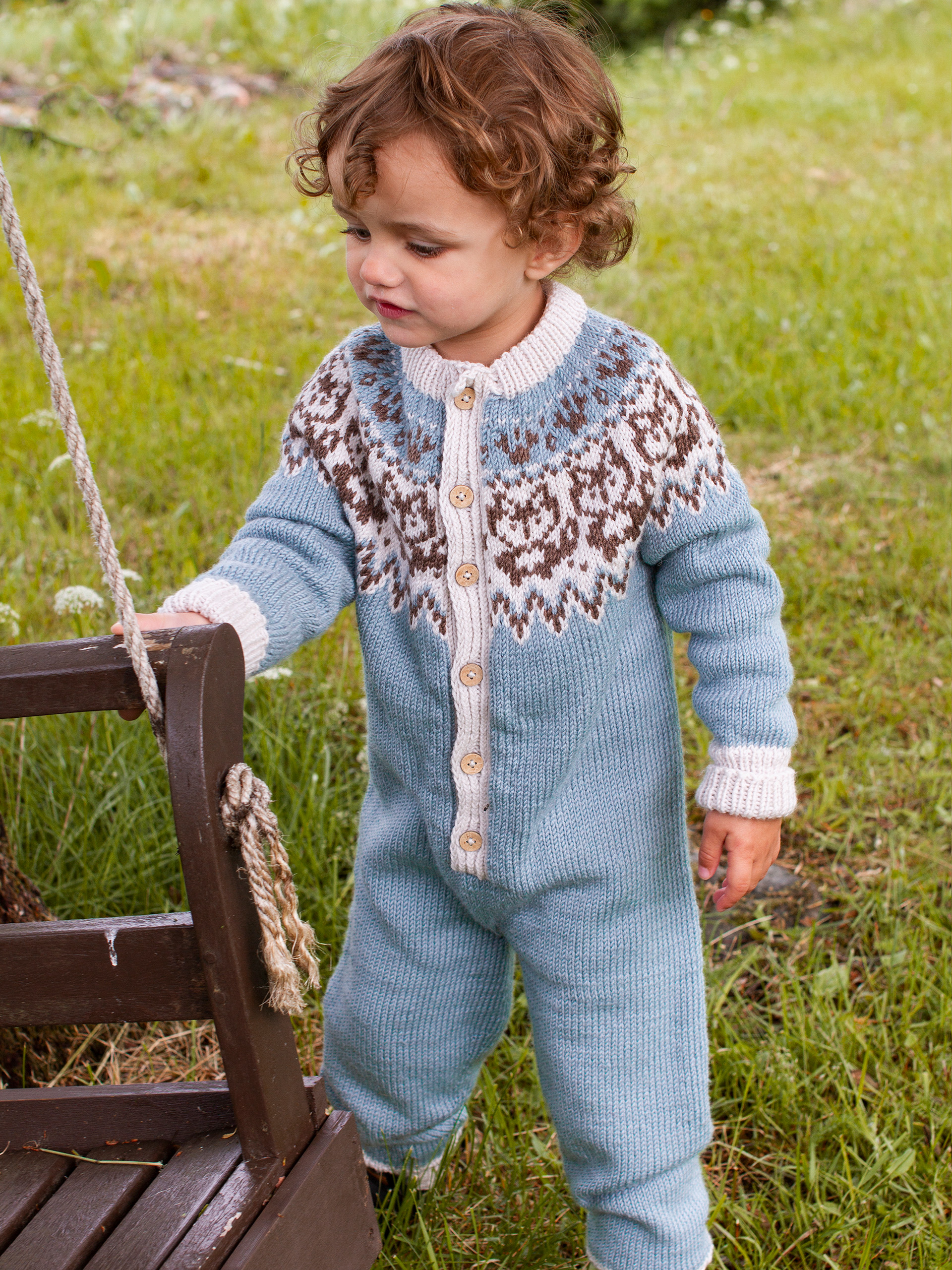 LURING heldress lys petrol