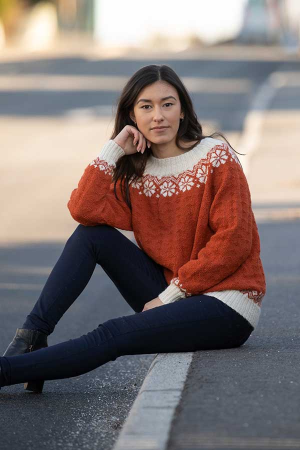 69131 Lydia genser brent orange