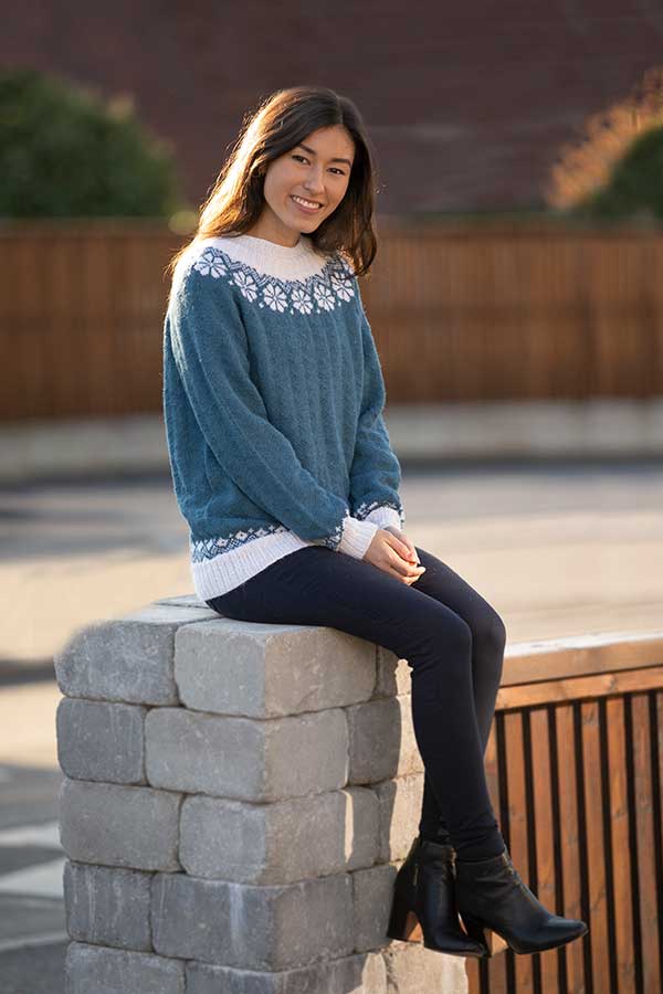 69131 Lydia genser petrol