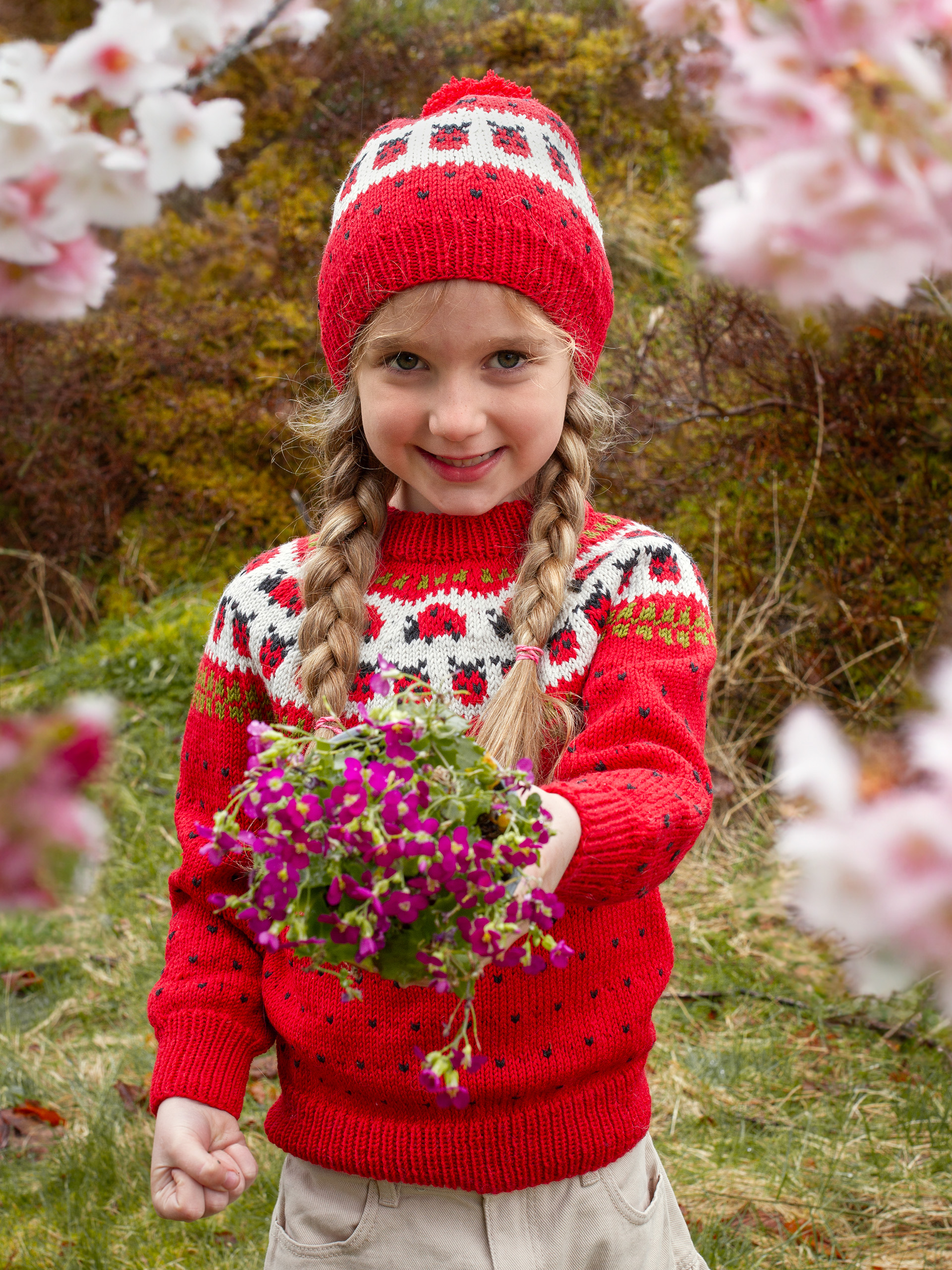 423K-04 MAJAFLY genser og lue