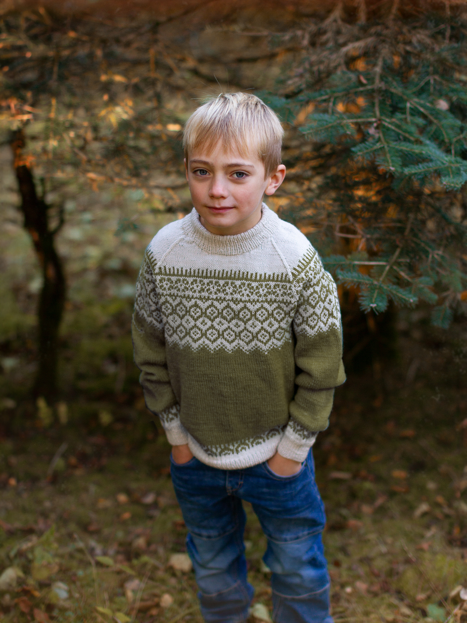 MATJA genser mini oliven