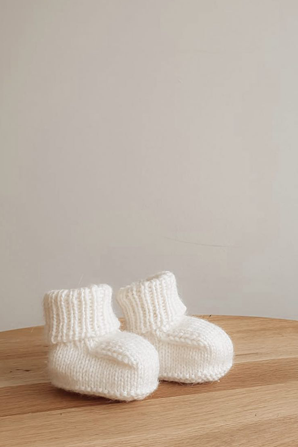 MINI JORD TØFLER snow