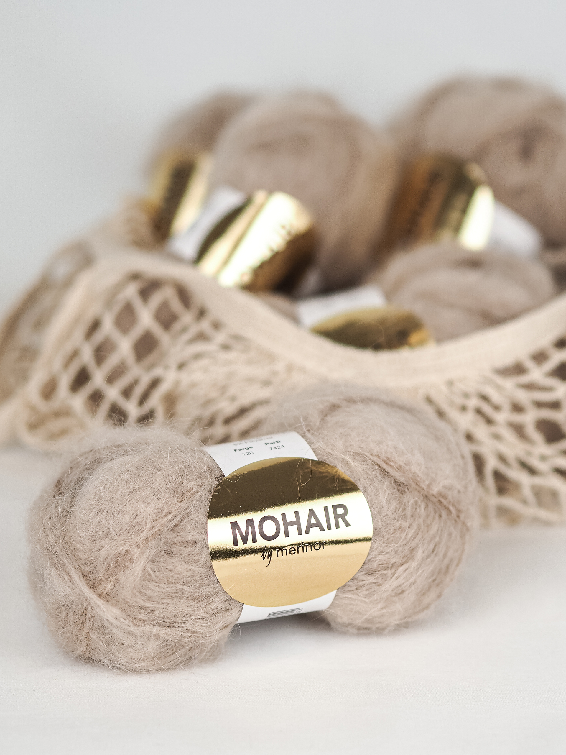 Mohair posesalg 10 stk