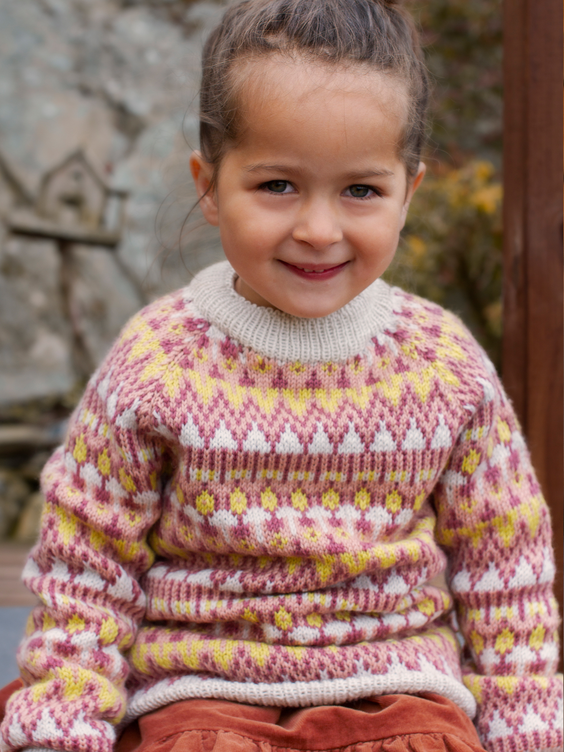 NUNA genser dus fersken