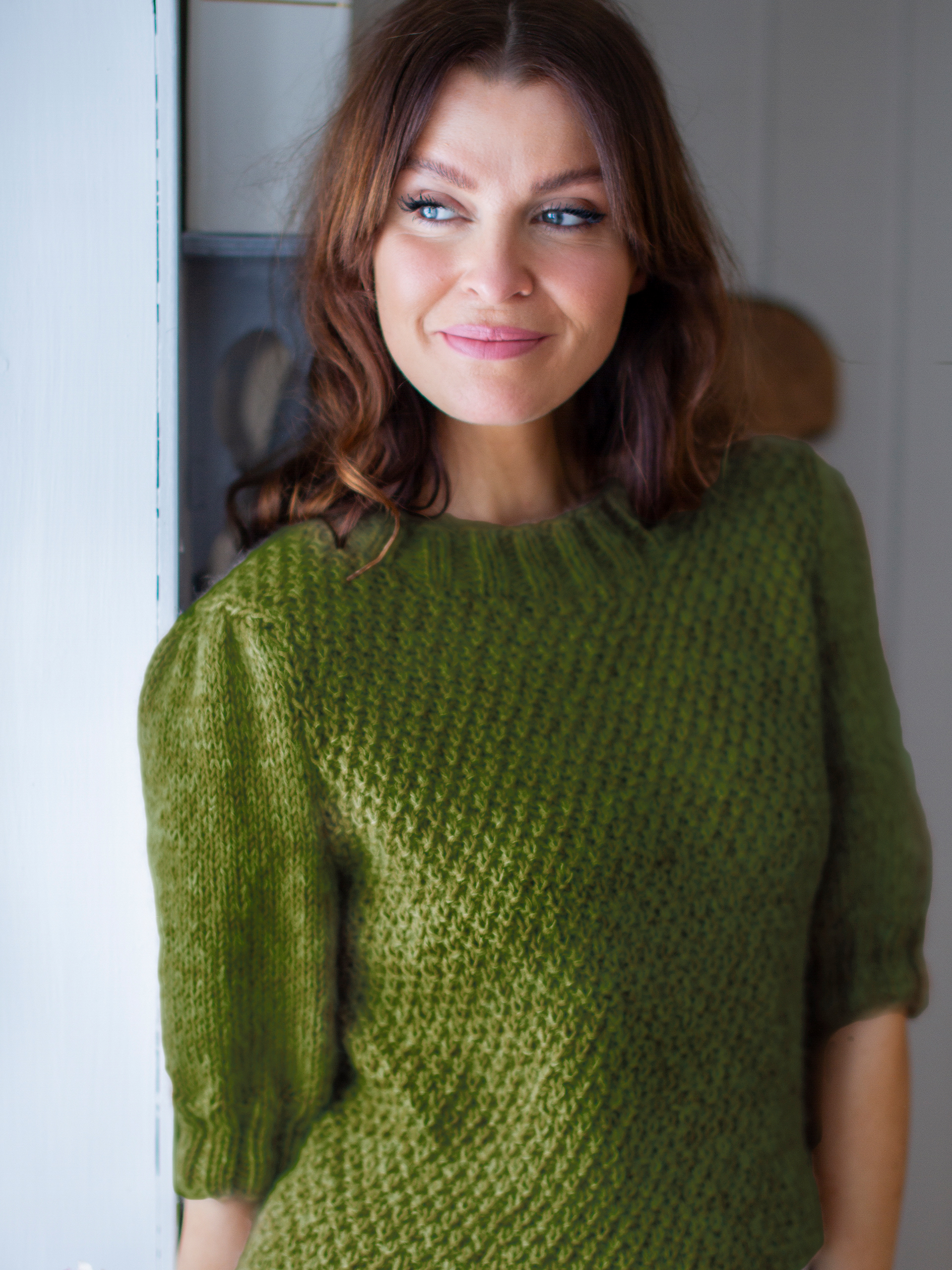 Petunia topp dyp eplegrønn