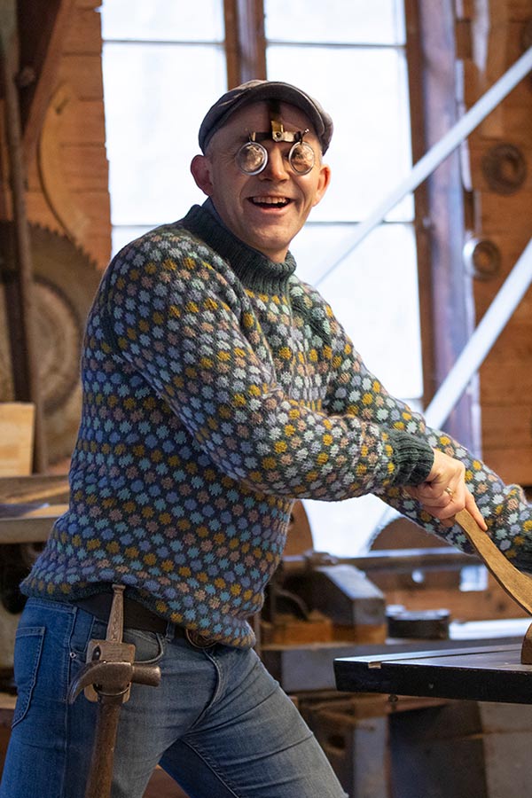 2010-1 Oppfinner genser petrol