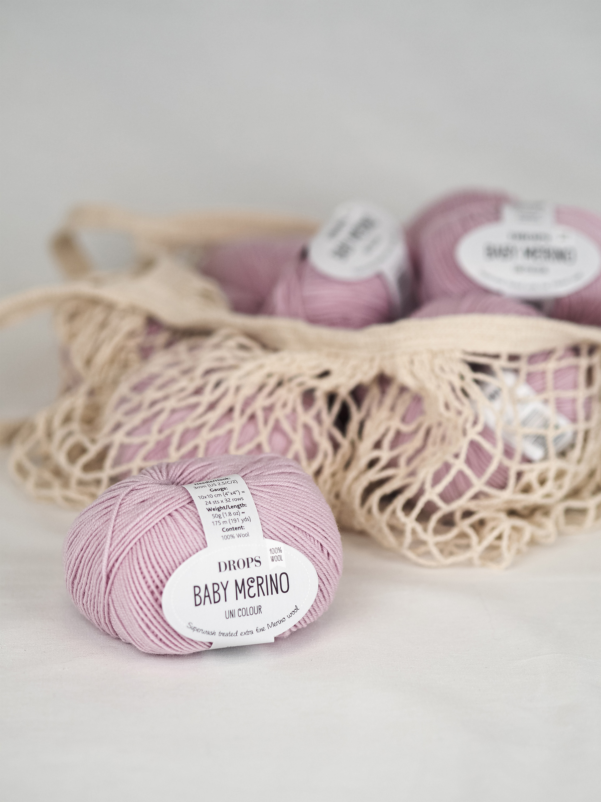 Baby Merino posesalg 10 stk