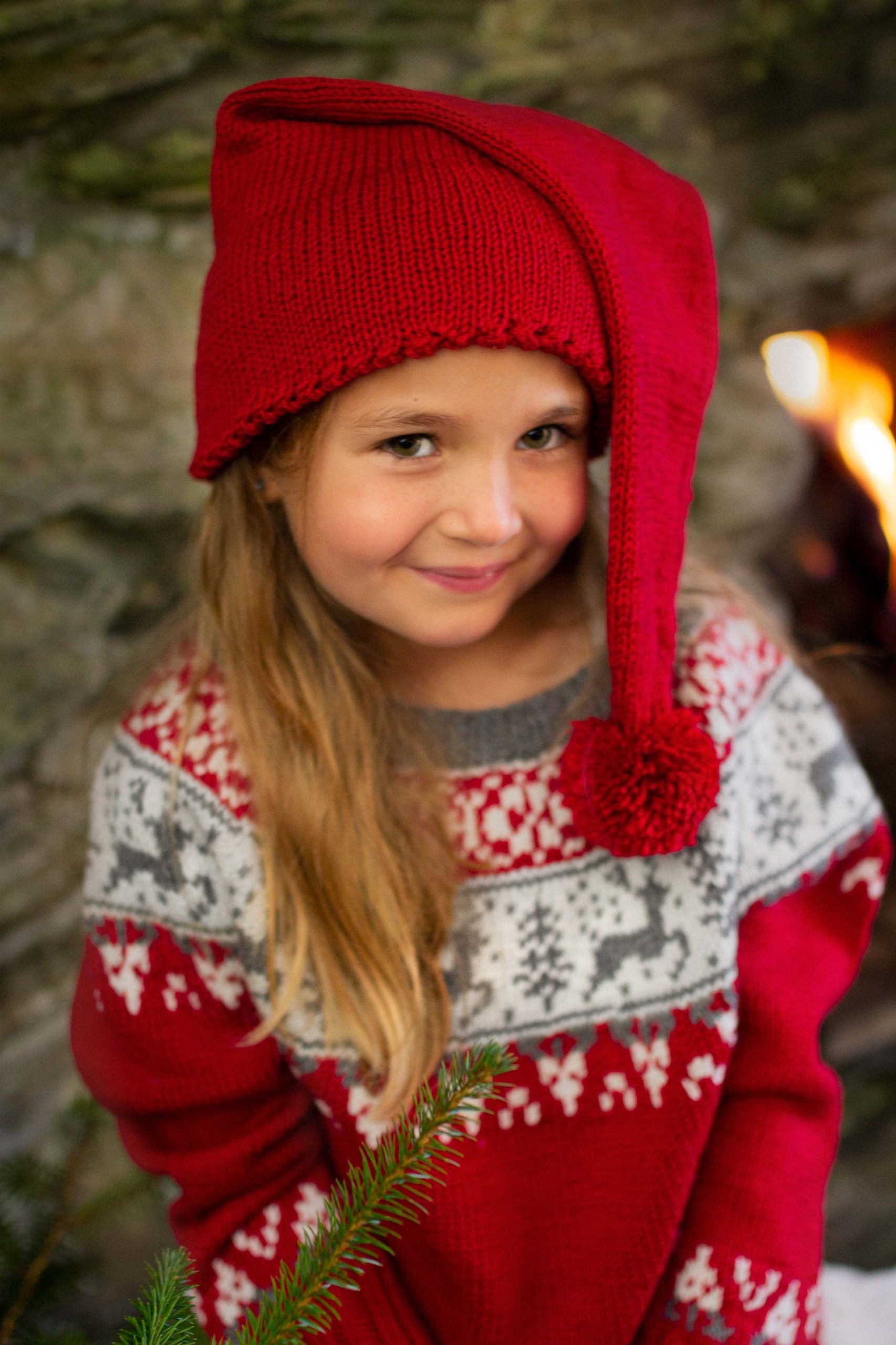 Reindans genser 6-12 år