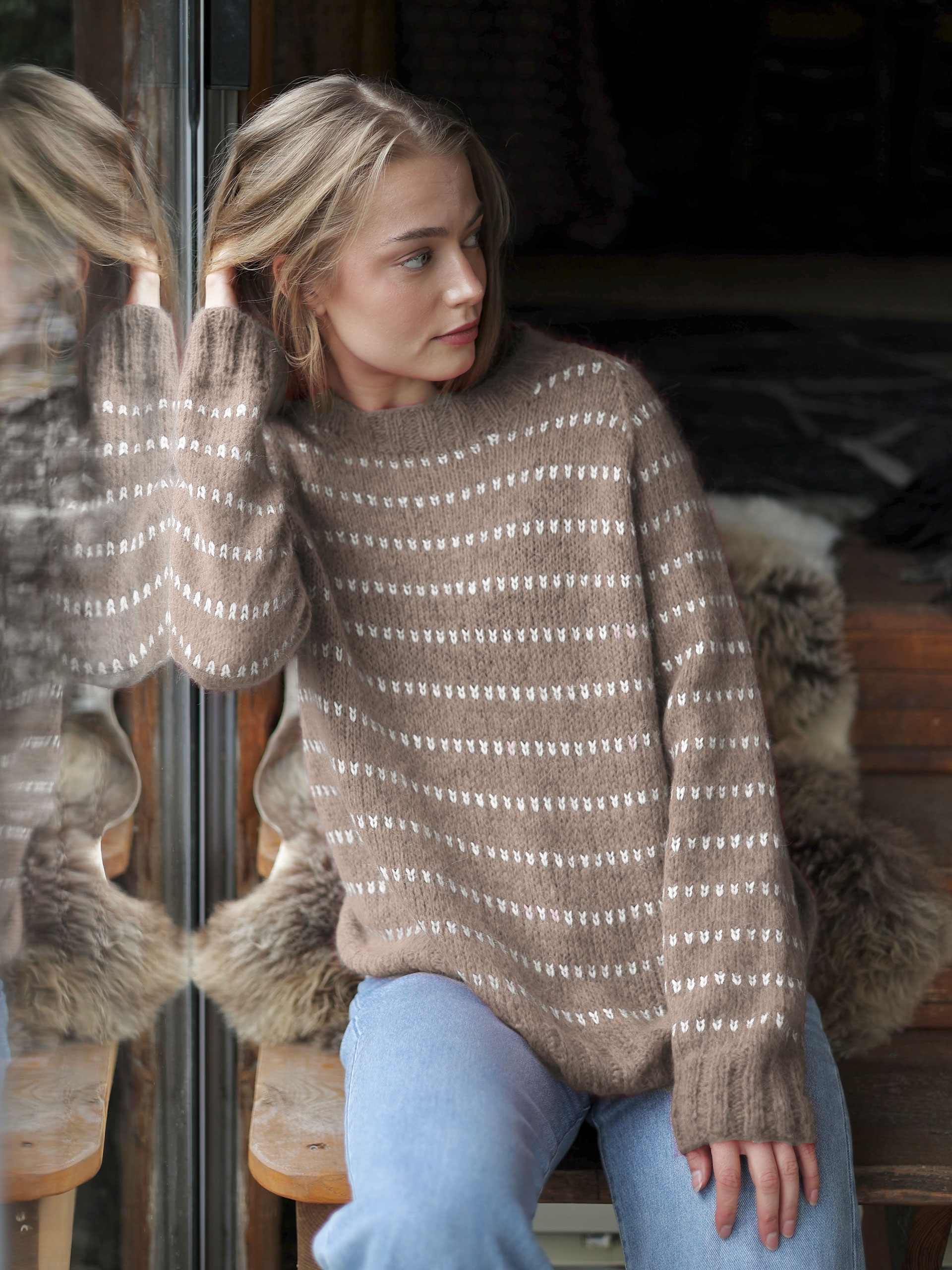 529S-08c ROS unisex M/skinnlapp