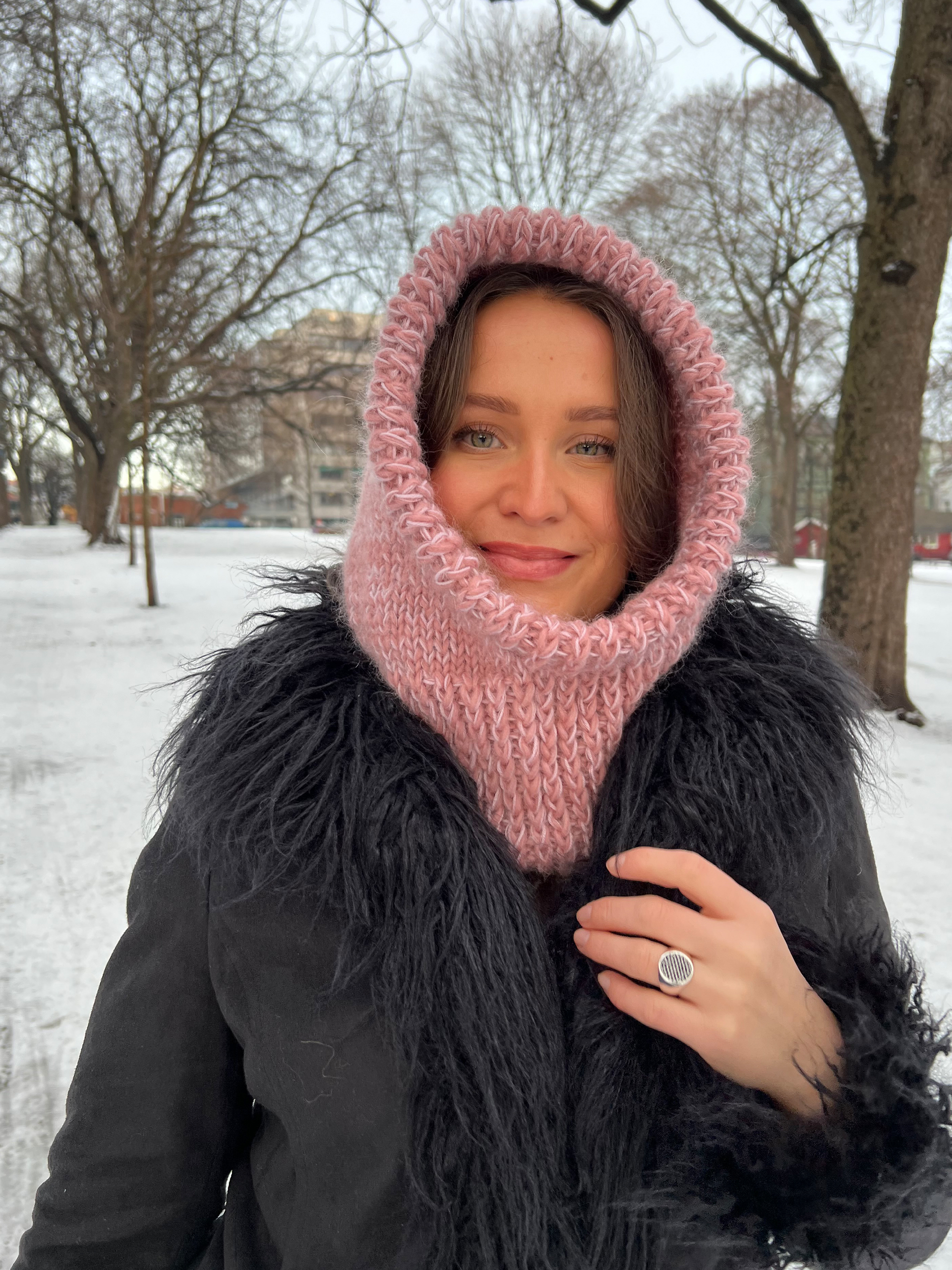 LYKKE balaklava 2 rosa