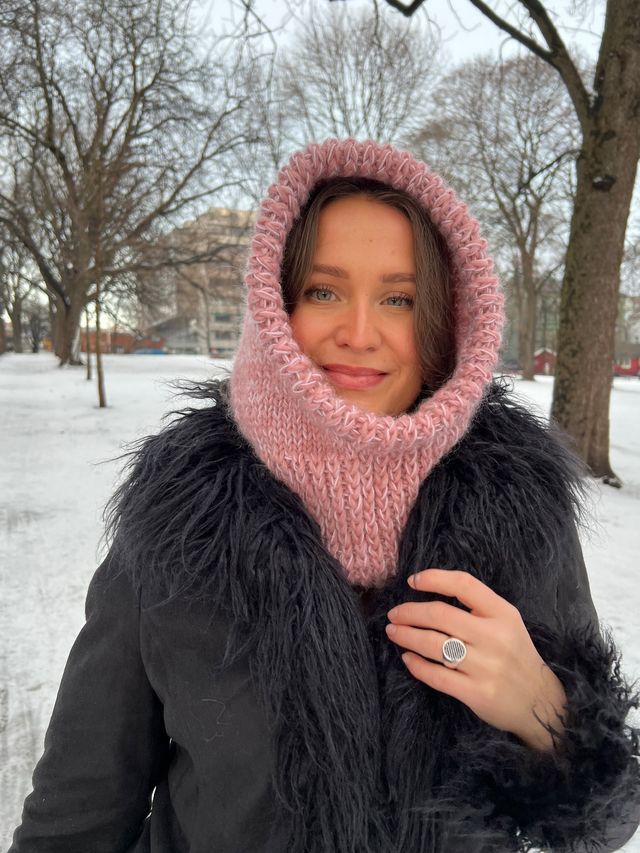 LYKKE balaklava 2 rosa