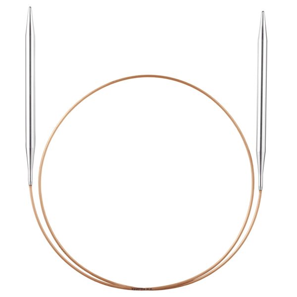 Addi Rundpinne - Messing - 60cm - 15mm