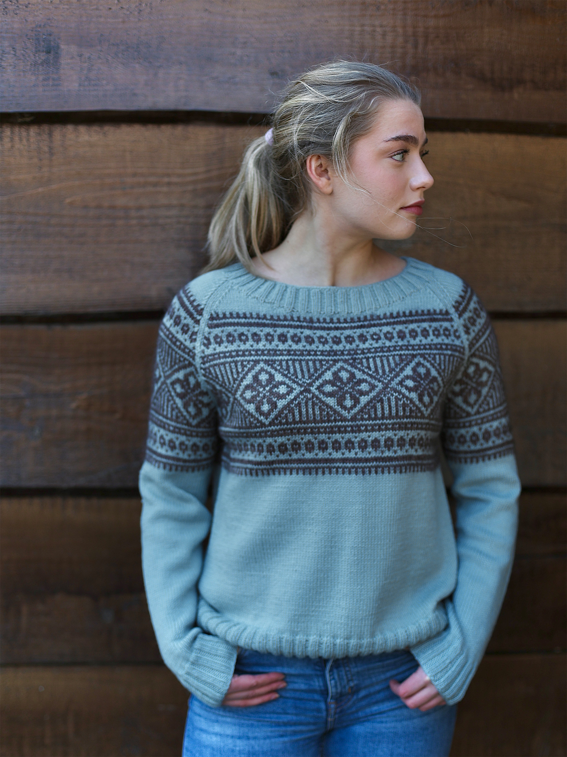 SERINA kort lys petrol