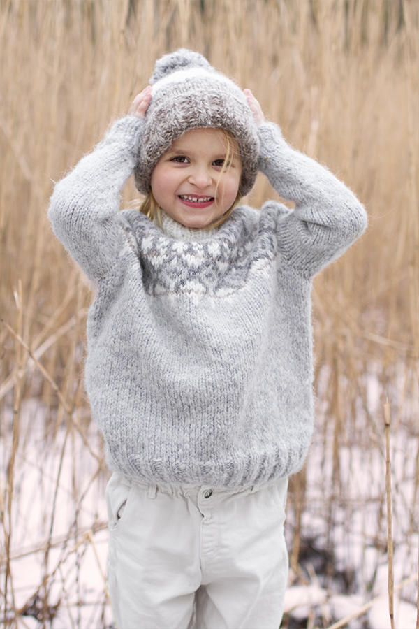 SIGGJO Mini lys grå 