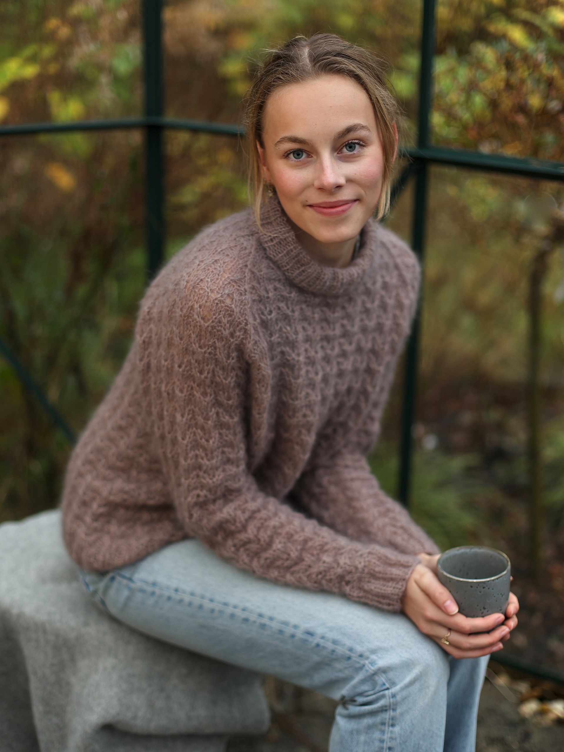 SINA genser kald beige